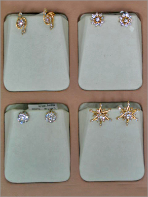 Diamond Tops & Earrings