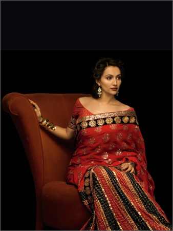 Partywear Saree