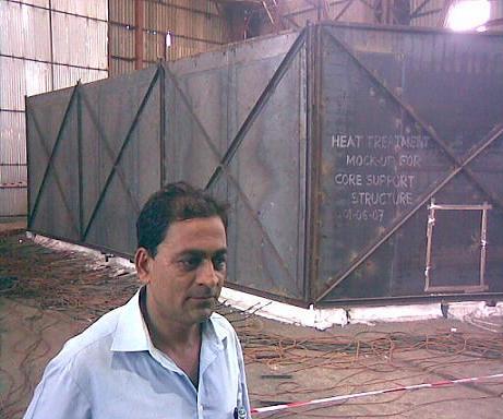 PWHT of Core Support Structure