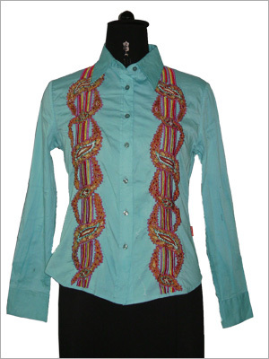 Ladies Embroidered Shirt