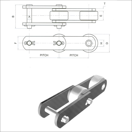 Straight Side Link Chain