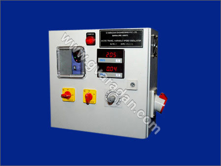 Control Panel for Oscillator