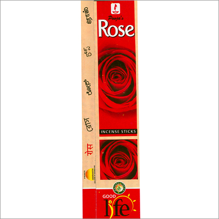Rose Incense Sticks By POOJA FRAGRANCE