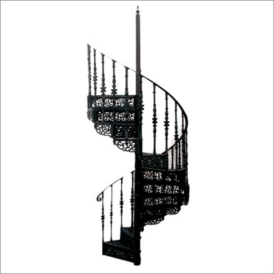 Cast Iron Spiral Staircase