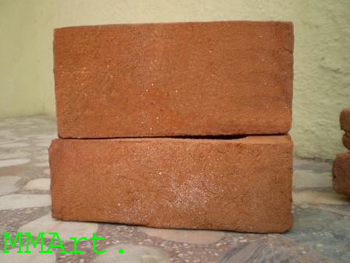 Rectengular Red Clay High Hardness Bricks