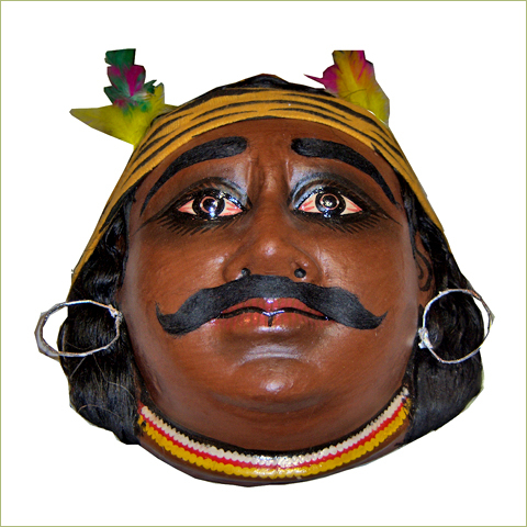 Paper Pulf - Paper Pulp 10-15 cm Brown | Handcrafted Hand-painted Collectible Cultural Unique