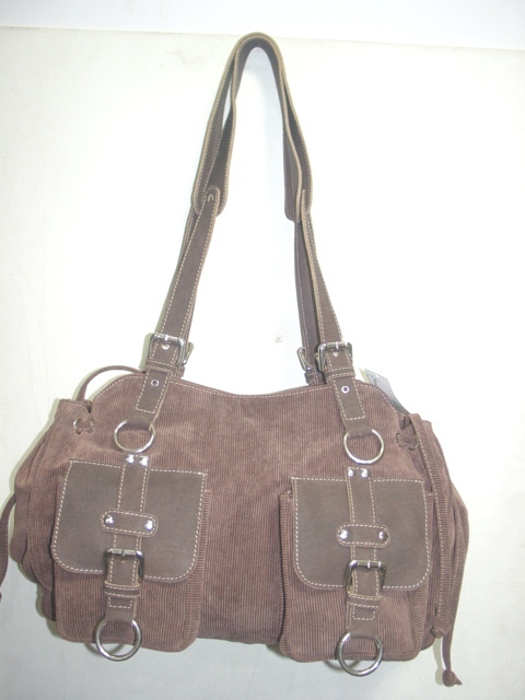 Corduary Leather Bag