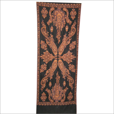 Woolen Raizkar Embroidered Stole
