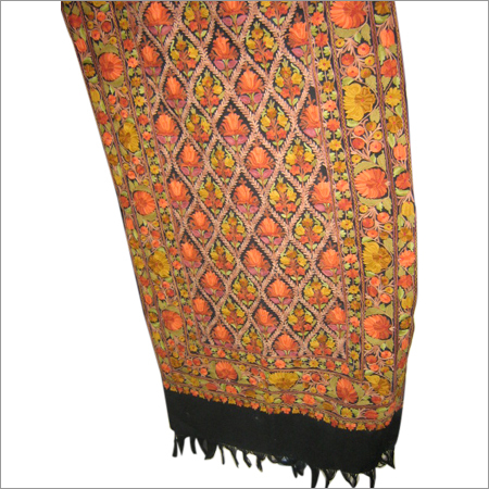 Embroidered Woolen Jamawar Shawls