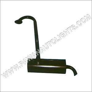 Three Wheeler Silencer - Color: Black