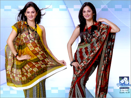 Casual Printed Sarees
