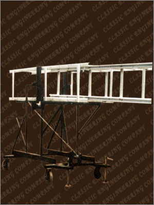 Tower Extension Ladder with M.S. Trolley