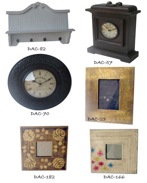 CLOCK & PHOTOFRAMES