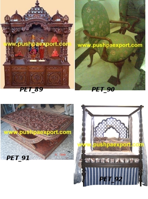 Teak Wood Carved Furniture