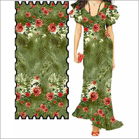 Floral Printed Fabric