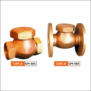 Bronze Horizontal Lift Check Valve (Union Cap)