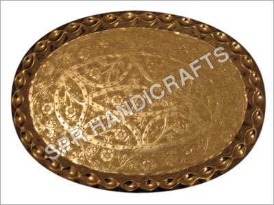 Big Oval Gold  Thali