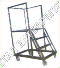 (Alluminium/SS) Platform Trolley Ladder