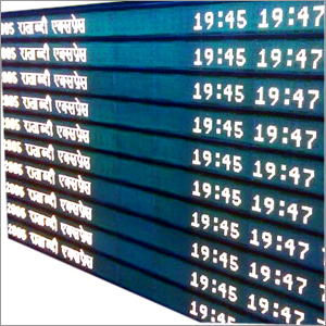 Train Information Display Systems