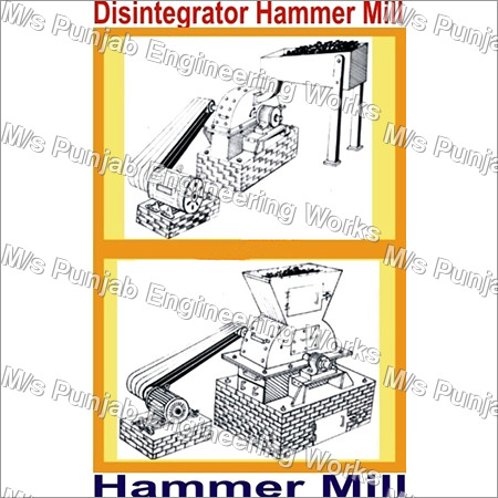 Disintegrator Hammer Mill
