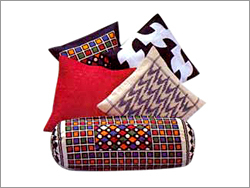 Pillows & Bolster - Foam & Fabric, Variable Dimensions, Red | Allergy-free, Fast Drying, Hygienic, Insect-proof, Odourless, Washable