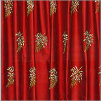 Embroidered Silk Fabric