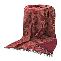 Hand Work Embroidered Silk Fabric