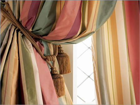 Silk Curtains - Pure Silk, Customizable Size, Multicolored | Elegant Design, Decorative Accent, Light Control, Privacy Enhancement
