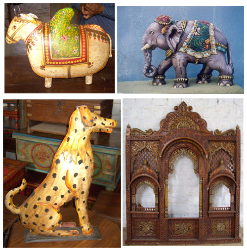 Wooden Animals Figure