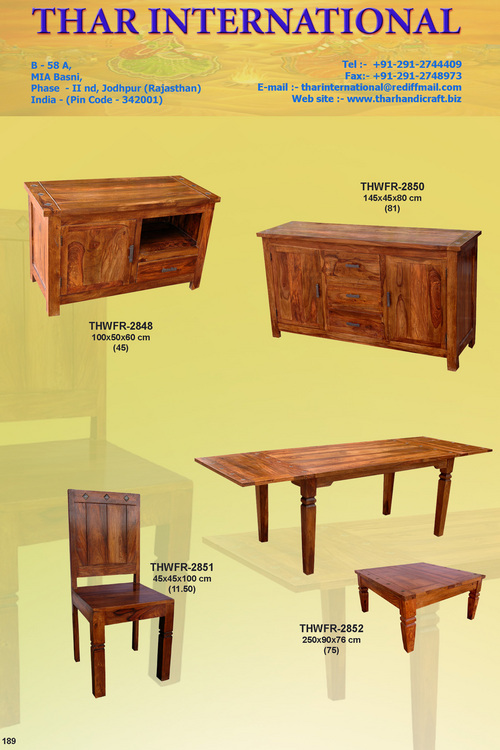 Terry Collection Carved Wooden Furniture