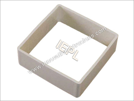 White Plastic Extruded Profiles