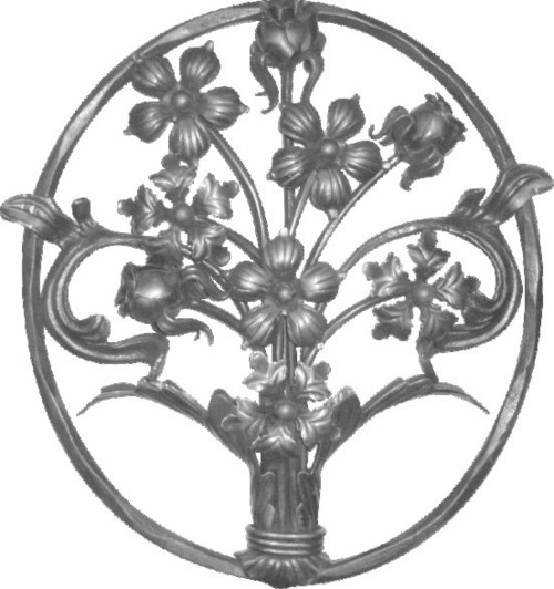 Rose Panels Grills Grills