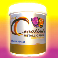 Interior Metallic Finish Paint Chemical Name: Titanium Dioxide