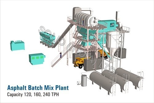 Asphalt Batchmix Plant - 210 T-Hr
