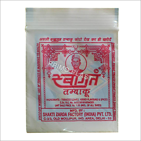 Printed Zip Lock Bags