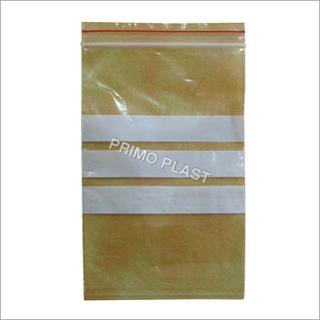 Zip Lock Bags Manufacturer,Zip Lock Bags Supplier, Exporter, India