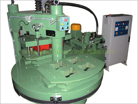 Paving Block Machine - 16" x 16" Maximum Tile Size, 120 Tonnes Pressure | Auto Vibration, Interchangeable Moulds, Easy Operation, Durable Build, Rubberised Moulds, Auto Ejection