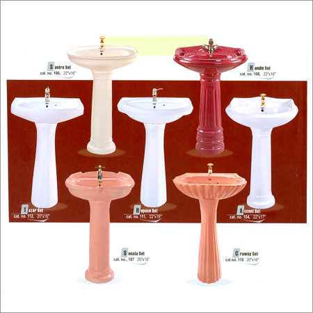 Pedestal Wash Basins