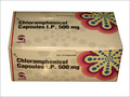 Chloramphenicol Capsules - 500 Mg, 20 X 10 Capsule Pack | Antibacterial Action, Broad Spectrum, Oral Dosage