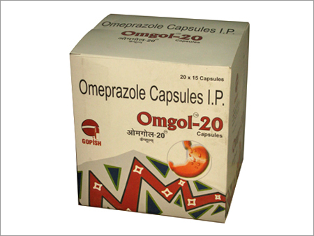 Omeprazole Capsule - 20mg, 20 x 15 Capsules | Acid Reduction, Heartburn Relief, Ulcer Treatment, Gastroprotection