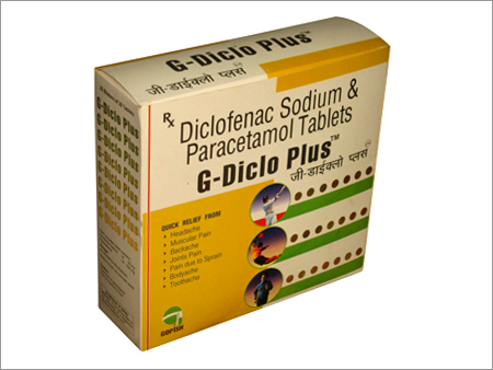 Diclofenac Sodium & Paracetamol Tablet