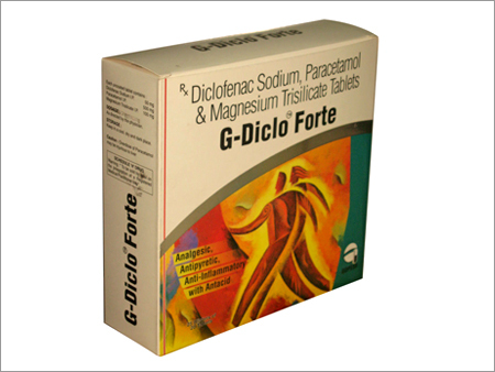 Diclofenac Sodium, Paracetamol & Magnesium Trisilicate Tablet
