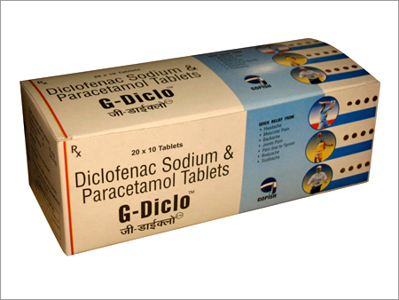 Diclofenac Sodium & Paracetamol Tablet