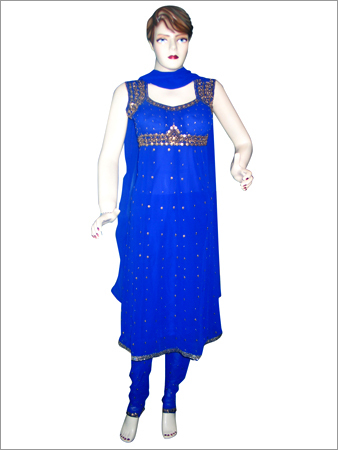 Zariwork Churidar Salwar Suit