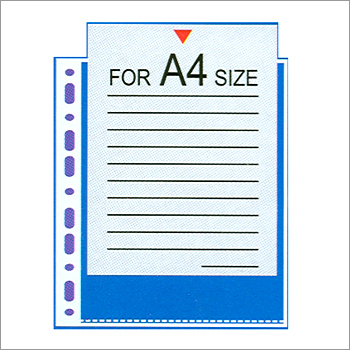 Light Weight A4 Clear Sheet Protector