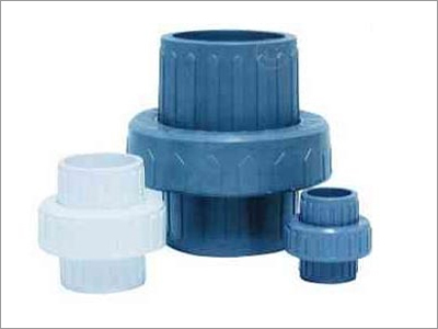 Pvc Union - Pvc, 20-50mm Size Range, Blue Color, 10 Bar Pressure Rating | Corrosion Resistant, Durable Material, Easy Installation, Secure Joint, Versatile Use