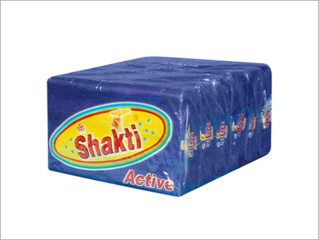 Blue Detergent Cake - Detergent 10x10x5cm Blue, High Foaming, Deep Cleaning, Hard Water Use