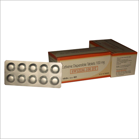 Cefixime Dispersible Tablets
