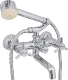 Wall Mixer With Telephonic Shower