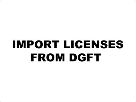 Import Licenses from DGFT